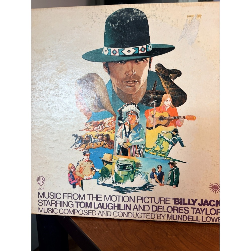 Music from the Motion Picture LP - Billy Jack, WB 1971